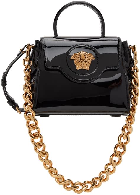 versace black makeup bag|Versace collection evening bag.